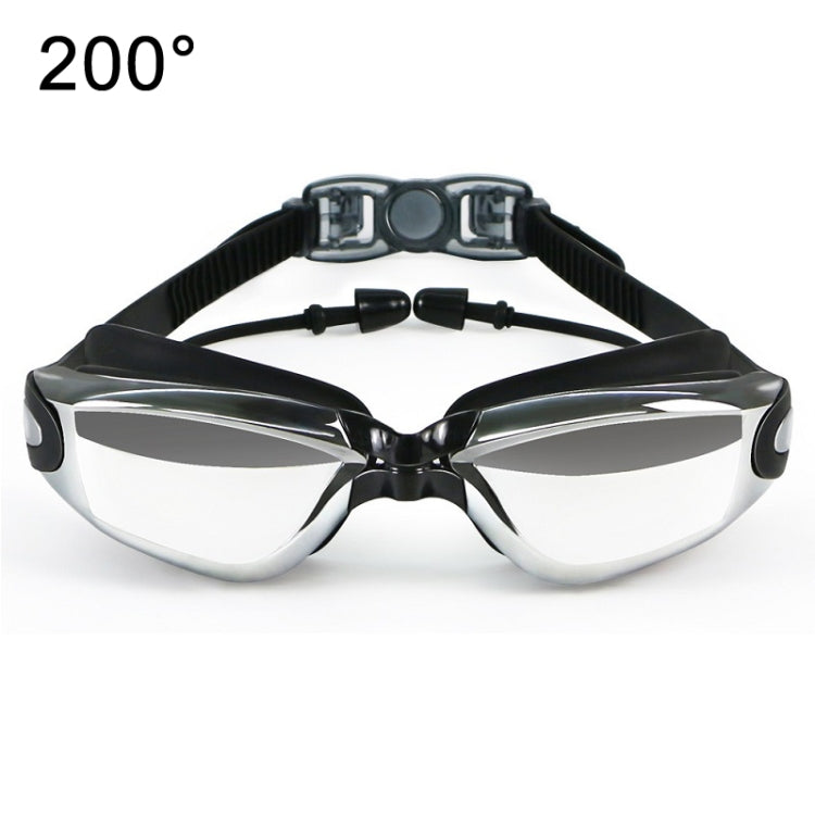 HAIZID HD Anti-fog Waterproof Myopia Swimming Goggles, Optical Black, Optical Blue, Optical Pink, Optical Gray, Plating Black, Plating Gray, Plating Blue, Plating Pink, Myopia 150 Degrees, Myopia 200 Degrees, Myopia 250 Degrees, Myopia 300 Degrees...