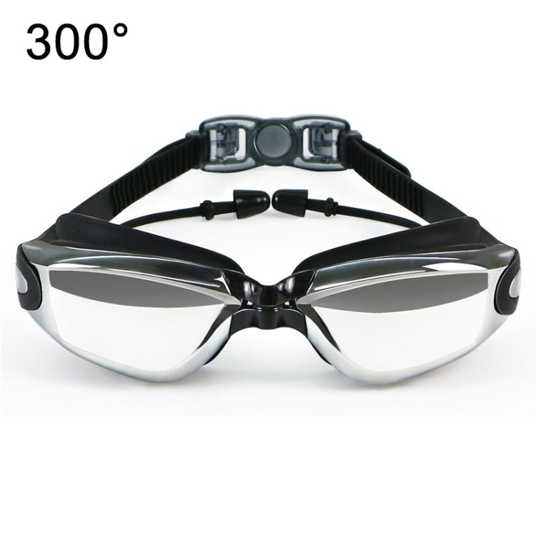HAIZID HD Anti-fog Waterproof Myopia Swimming Goggles, Optical Black, Optical Blue, Optical Pink, Optical Gray, Plating Black, Plating Gray, Plating Blue, Plating Pink, Myopia 150 Degrees, Myopia 200 Degrees, Myopia 250 Degrees, Myopia 300 Degrees...