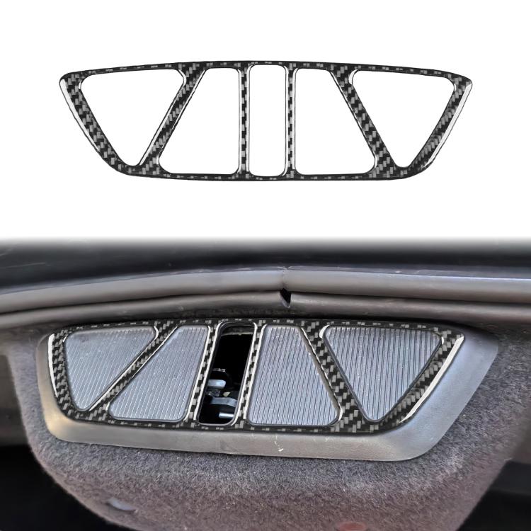 For Chevrolet Corvette C8 Trunk Buckle Decorative Sticker