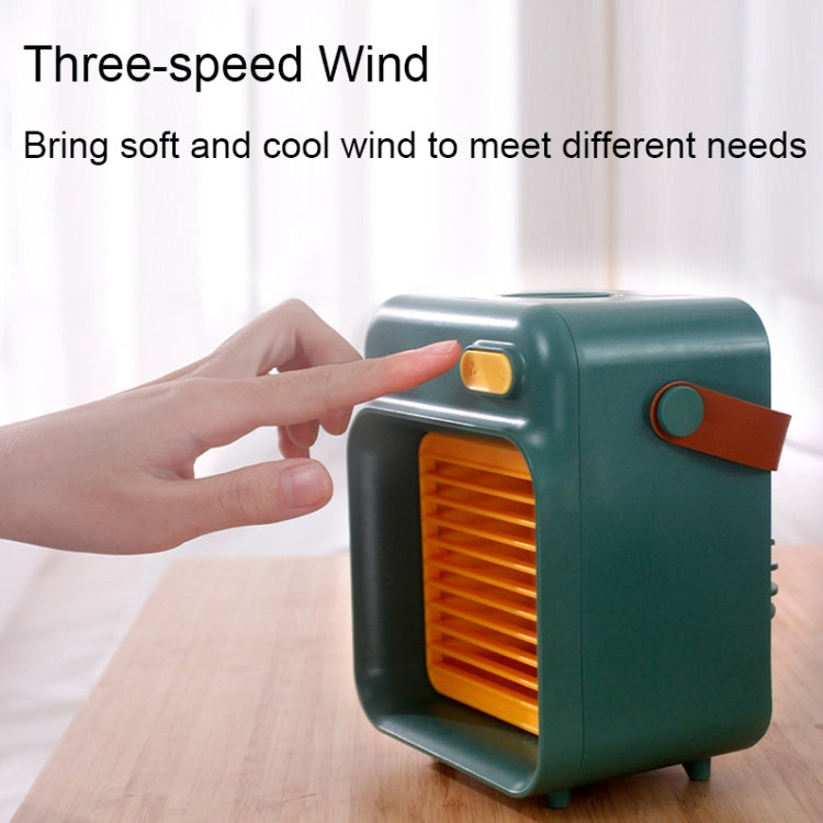 F05 USB Portable Mini Multifunctional Spray Cooling Fan, Spec:, Plug-in Model (White), Plug-in Model (Pink), Plug-in Model (Green), Battery Model (Pink)