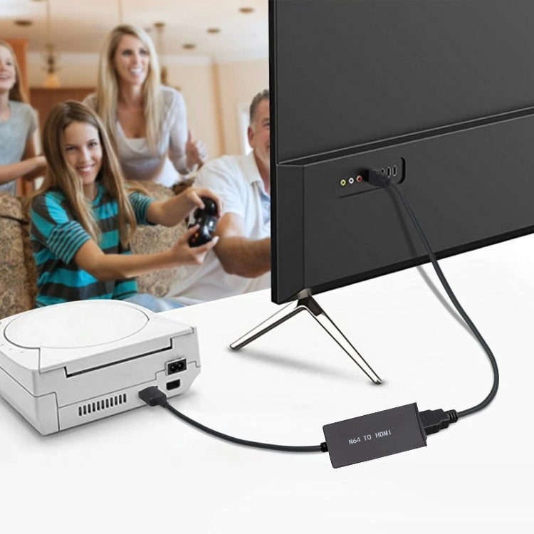 N64 To HDMI Converter HD Cable For N64/GameCube/SNES, Converter HD Cable