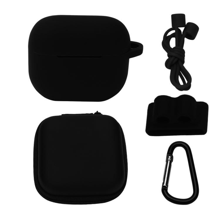 Bluetooth Earphone Silicone Cover Set For AirPods 3, 5 PCS/Set White, 5 PCS/Set Mint Green, 5 PCS/Set Grass Green, 5 PCS/Set Pink, 5 PCS/Set Black, 5 PCS/Set Red, 5 PCS/Set Yellow, 5 PCS/Set Gray, 5 PCS/Set Wine Red, 5 PCS/Set Light Purple...
