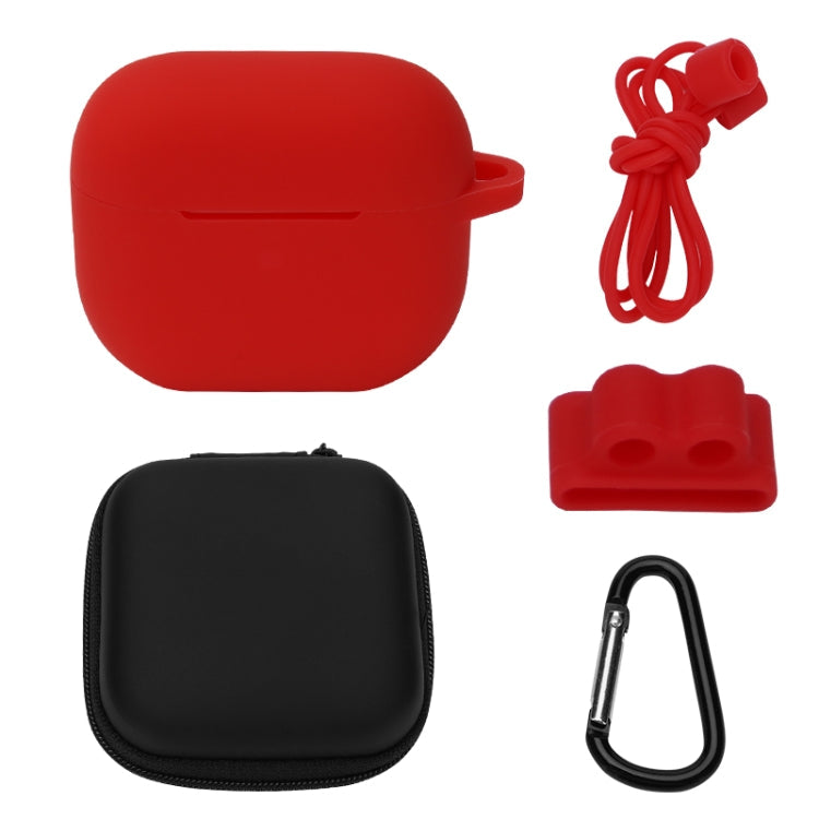Bluetooth Earphone Silicone Cover Set For AirPods 3, 5 PCS/Set White, 5 PCS/Set Mint Green, 5 PCS/Set Grass Green, 5 PCS/Set Pink, 5 PCS/Set Black, 5 PCS/Set Red, 5 PCS/Set Yellow, 5 PCS/Set Gray, 5 PCS/Set Wine Red, 5 PCS/Set Light Purple...