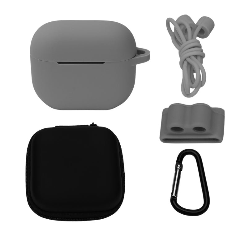 Bluetooth Earphone Silicone Cover Set For AirPods 3, 5 PCS/Set White, 5 PCS/Set Mint Green, 5 PCS/Set Grass Green, 5 PCS/Set Pink, 5 PCS/Set Black, 5 PCS/Set Red, 5 PCS/Set Yellow, 5 PCS/Set Gray, 5 PCS/Set Wine Red, 5 PCS/Set Light Purple...