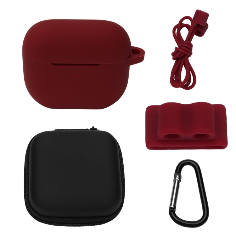 Bluetooth Earphone Silicone Cover Set For AirPods 3, 5 PCS/Set White, 5 PCS/Set Mint Green, 5 PCS/Set Grass Green, 5 PCS/Set Pink, 5 PCS/Set Black, 5 PCS/Set Red, 5 PCS/Set Yellow, 5 PCS/Set Gray, 5 PCS/Set Wine Red, 5 PCS/Set Light Purple...