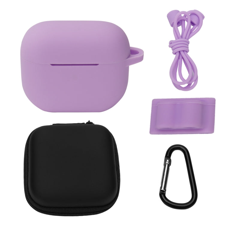 Bluetooth Earphone Silicone Cover Set For AirPods 3, 5 PCS/Set White, 5 PCS/Set Mint Green, 5 PCS/Set Grass Green, 5 PCS/Set Pink, 5 PCS/Set Black, 5 PCS/Set Red, 5 PCS/Set Yellow, 5 PCS/Set Gray, 5 PCS/Set Wine Red, 5 PCS/Set Light Purple...