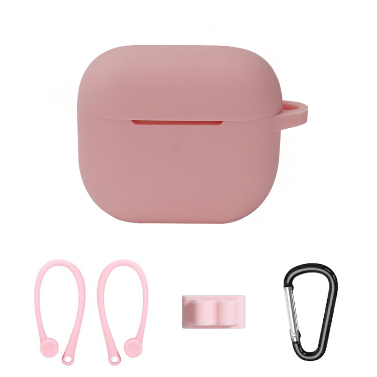 Bluetooth Earphone Silicone Cover Set For AirPods 3, 5 PCS/Set White, 5 PCS/Set Mint Green, 5 PCS/Set Grass Green, 5 PCS/Set Pink, 5 PCS/Set Black, 5 PCS/Set Red, 5 PCS/Set Yellow, 5 PCS/Set Gray, 5 PCS/Set Wine Red, 5 PCS/Set Light Purple...
