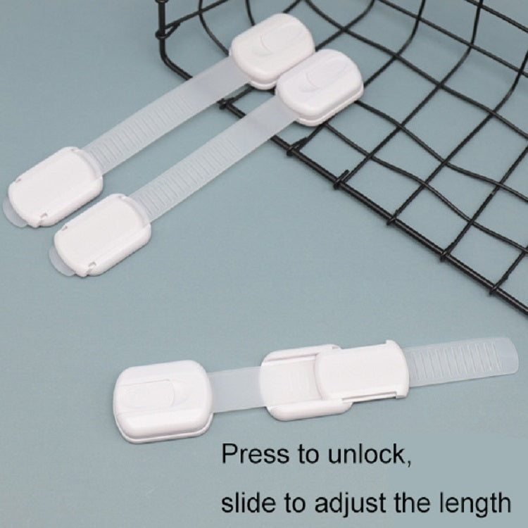 Slide Adjust Baby Safety Lock Refrigerator Drawer Lock, Drawer Lock