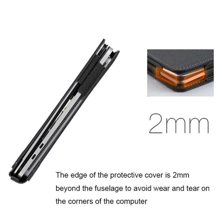 Leather All-inclusive Anti-drop Protective Case For Microsoft Surface Laptop Studio, For Microsoft Surface Laptop Studio