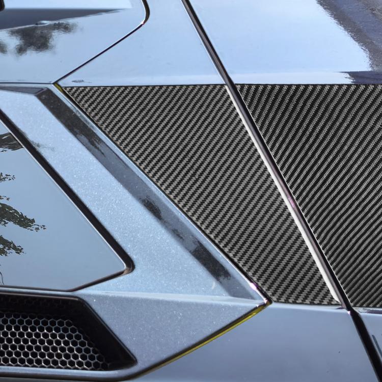 For Chevrolet Corvette C8 4pcs /Set Roof Camera Both Sides Stickers