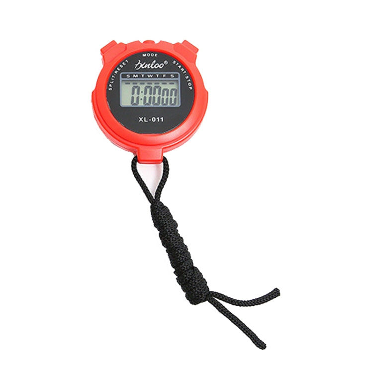 XINLONG XL-011 Display Single Memory Stopwatch Running Fitness Training Electronic Timer, XL-011 Orange, XL-011 Black, XL-011 Blue, XL-011 Red