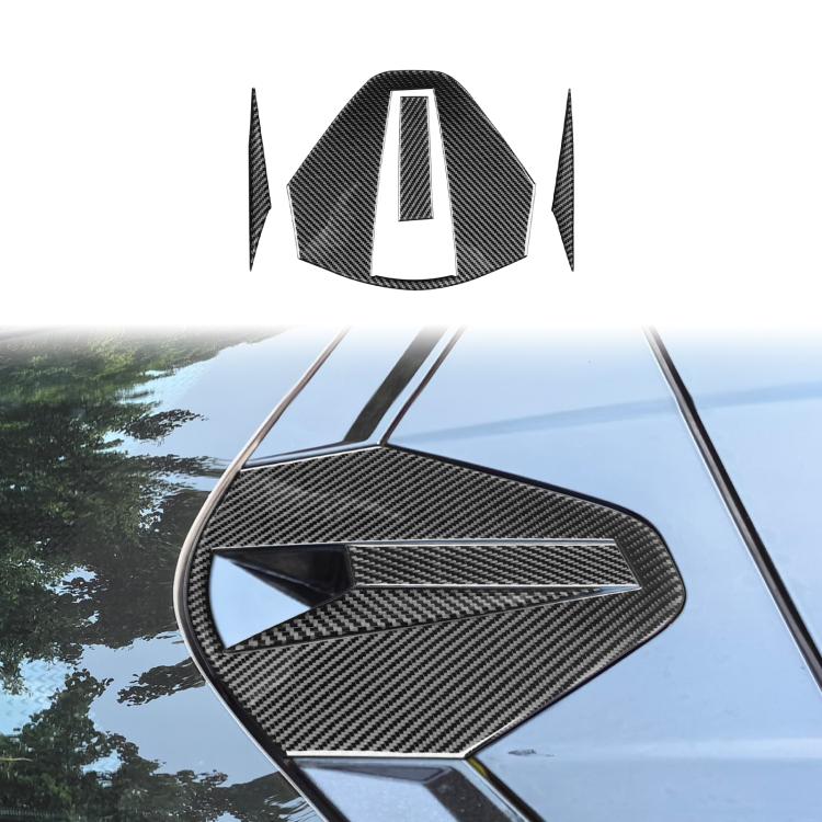 For Chevrolet Corvette C8 4pcs /Set Rear Roof Camera Sticker
