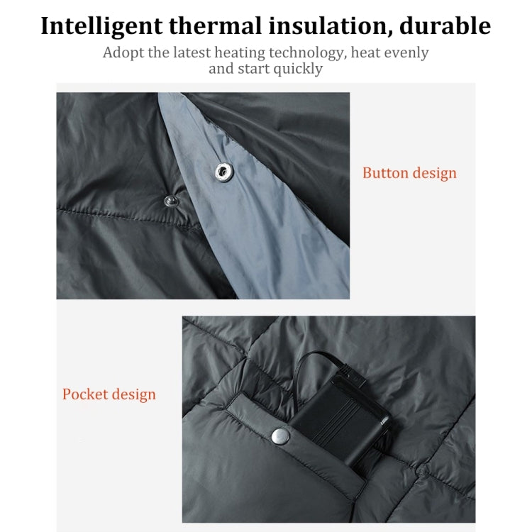 Multifunctional Heating Blanket USB Electric Blanket Outdoor Warm Electric Heating Shawl, Electric Heating Shawl