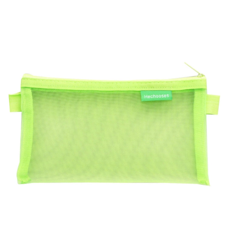 Hechooses D033 Transparent Mesh Exam Portable Pen Bag, Style:, Square (Black), Square (White), Square (Gray), Square (Pink), Square (Blue), Square (Green), Triangle (Black), Triangle (White), Triangle (Gray), Triangle (Pink), Triangle (Blue)...