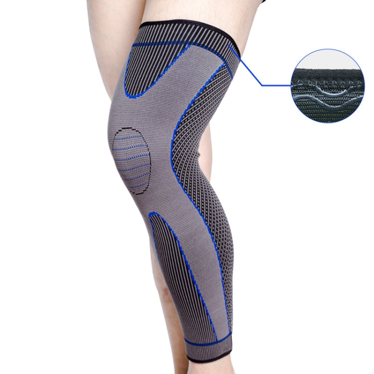 Nylon Knitted Riding Sports Extended Knee Pads, S