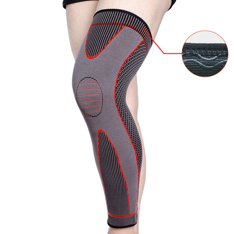 Nylon Knitted Riding Sports Extended Knee Pads, S