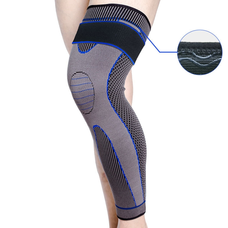 Nylon Knitted Riding Sports Extended Knee Pads, S
