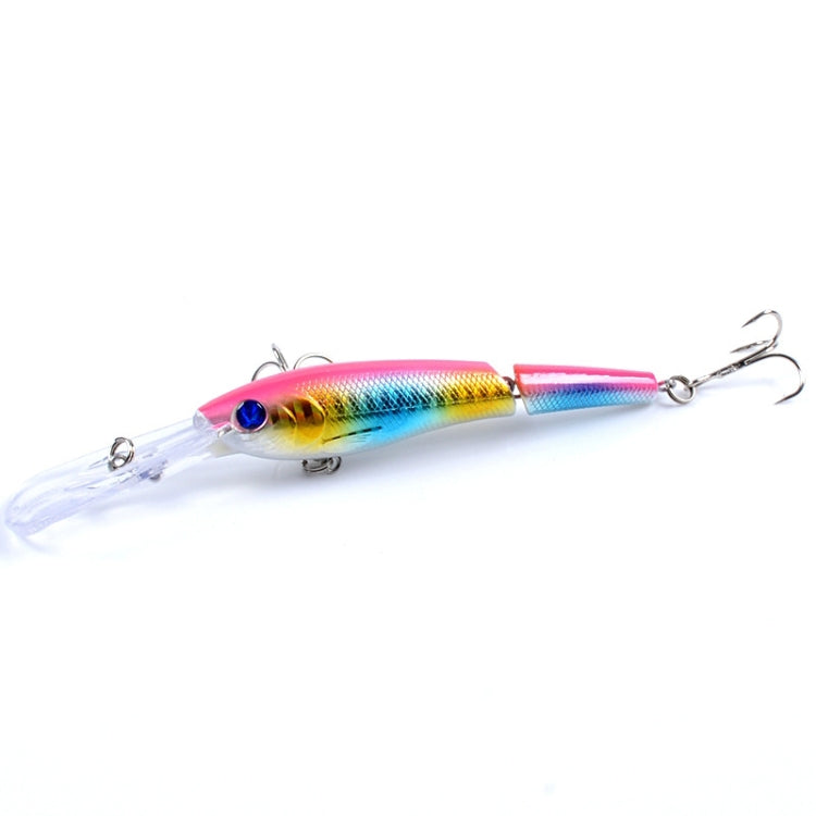 M0208 13.3cm/13.4g Lure Bionic Multi-section Mino Fake Lure Plastic Lure, M0208 1, M0208 2, M0208 3, M0208 4, M0208 6