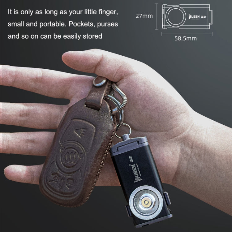 WUBEN G2 Strong Light LED Flashlight USB Outdoor Campers And Household Super Bright Key Chain Light, WUBEN G2 Green, WUBEN G2 Blue, WUBEN G2 Black
