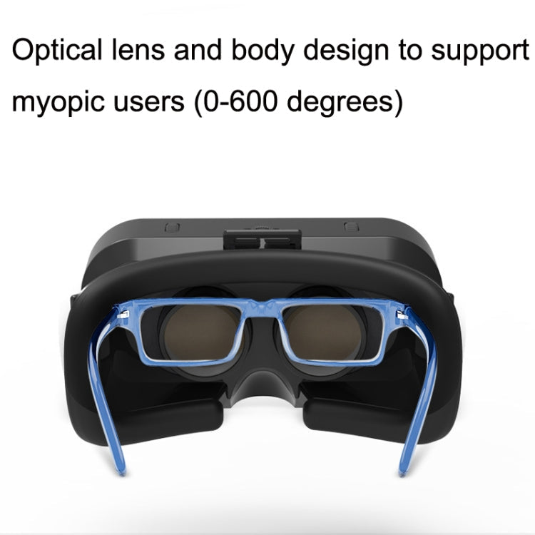 VRSHINECON G10 Headwear 3D Virtual VR Glasses, G10 Black