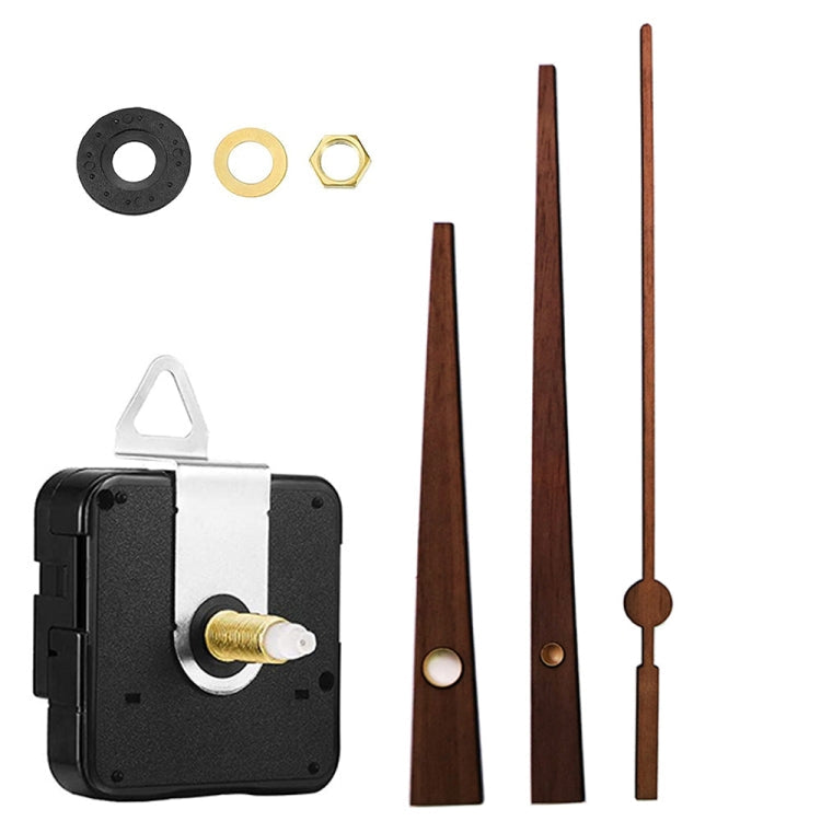 Quartz Clock Dial Repair Kit DIY Wall Clock Parts,Spec:, 4 Movements+4 Sets Needles, Movement+S01 Wooden Needle, Movement+S02 Wooden Needle, Movement+S03 Wooden Needle, Movement+S04 Wooden Needle