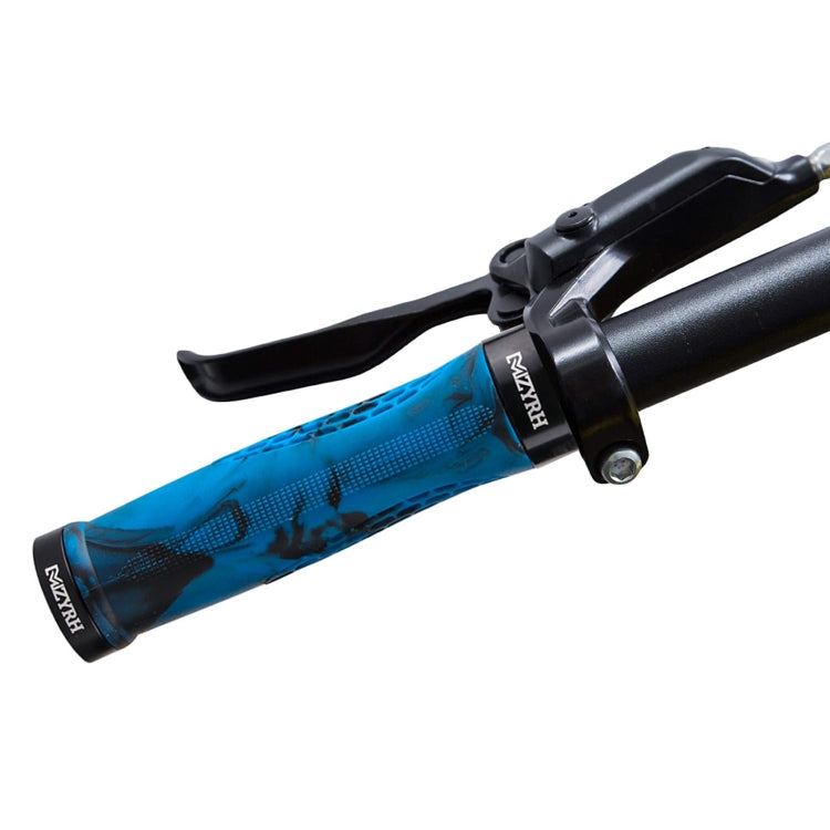 MZYRH 1pair Mountain Bike Bicycle Handlebar Grips Protective Covers, MZYRH  Black Blue, MZYRH White and Blue, MZYRH Black and Yellow, MZYRH Dark Green, MZYRH  Black and Red, MZYRH  Black and White