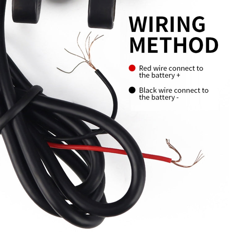 YL-M01 Motorcycle Battery Voltage Monitoring M-STAR Intelligent Voltage Meter, YL-M01 Blue, YL-M01 Purple