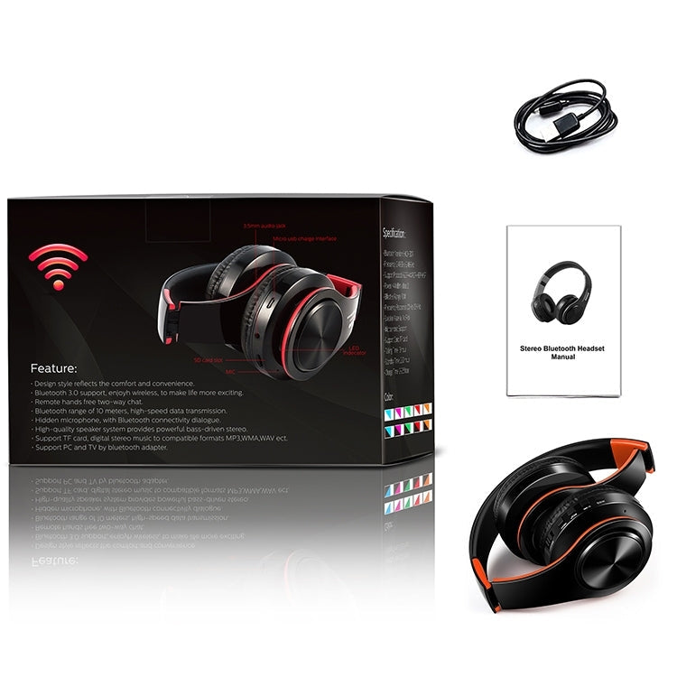 LPT660 Bluetooth Wireless Headset HIFI Stereo Sports Headphones, LPT660 (White Red), LPT660 (White Blue), LPT660 (White Green), LPT660 (White Orange), LPT660 (White Pink), LPT660 (White Gold), LPT660 (Black+Green), LPT660 (White Rose Gold)...