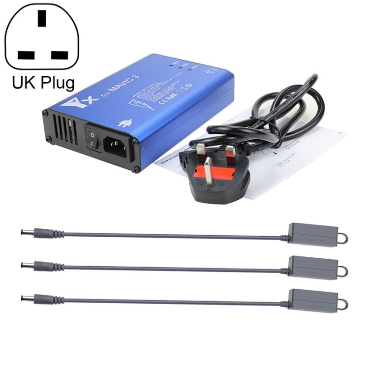 for DJI Mavic 3 YX 1 to 5 Charger With Switch