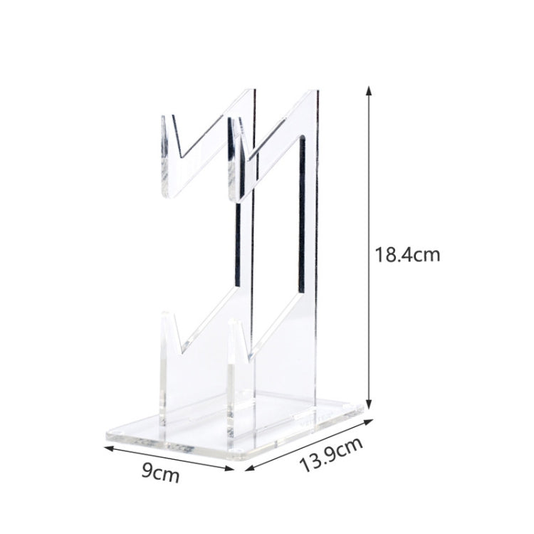 Acrylic Double Layer Game Handle Storage Bracket for PS4/ PS5/PS3, For PS4/ PS5/PS3