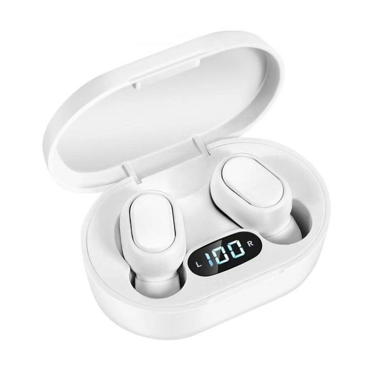 E7s Digital Sports Waterproof TWS Bluetooth 5.0 In-Ear Headphones, E7s (Green), E7s (Black), E7s (White), E7s (Yellow), E7s (Blue), E7s (Pink)