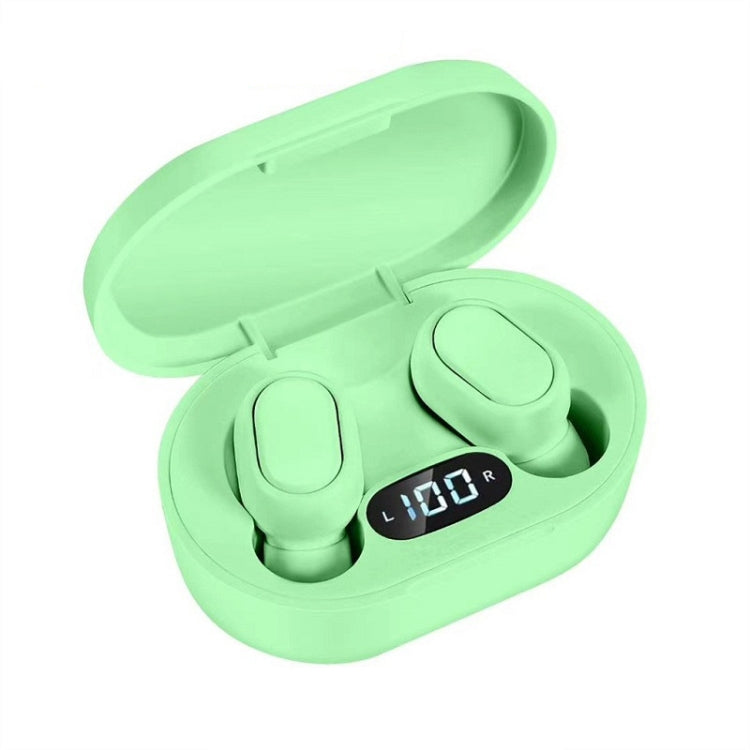 E7s Digital Sports Waterproof TWS Bluetooth 5.0 In-Ear Headphones, E7s (Green), E7s (Black), E7s (White), E7s (Yellow), E7s (Blue), E7s (Pink)