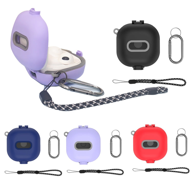 D10 For Samsung Galaxy Buds Live/Buds Pro/Buds 2 Shockproof Earphone Protective Cover Conjoined Switch