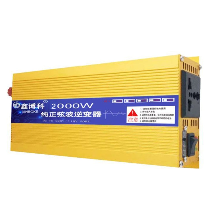XINBOKE High Power Household Car Sine Wave Inverter, 12V 1600W To 220V 800W(Single Display), 24V 1600W To 220V 800W(Single Display), 48V 1600W To 220V 800W(Single Display), 60V 1600W To 220V 800W(Single Display), 72V 1600W To 220V 800W(Single Display)...