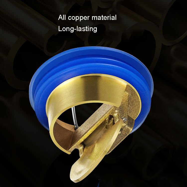 Brass Floor Drain Deodorizer Inner Core Bathroom Toilet Universal, Brass