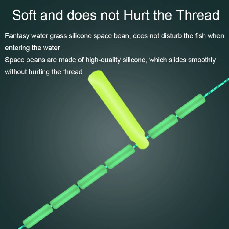 2pcs Outdoor Fishing Anti-tangle Spotted Invisible Line Set with Scale, 3.6m, 4.5m