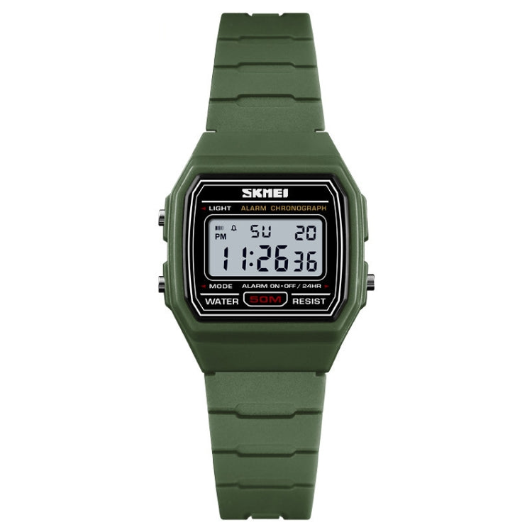 SKMEI 1460 Children Luminous Multifunctional Waterproof Thin Sports Watch