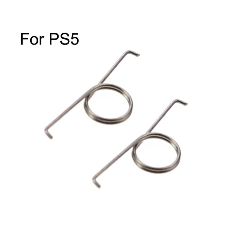 For PS5 Controller 50pcs Replacement Buttons Metal Springs ,Spec:, L2 R2 Springs, Motor Springs