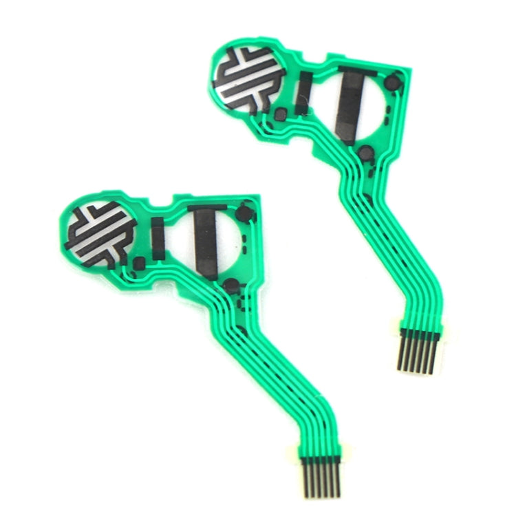 For PS5 V1 Controller 2sets Button Ribbon Circuit Board Conductive Film, Conductive Film(Green)