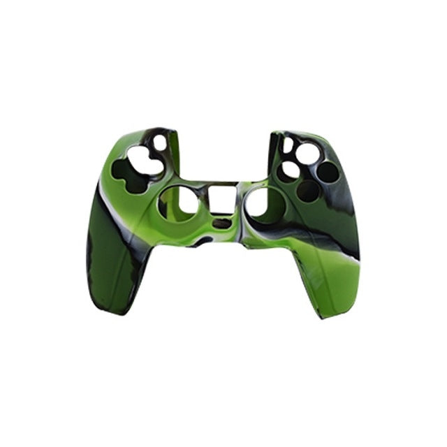 For PS5 Controller Silicone Case Protective Cover, White, Black, Camouflage Blue, Camouflage Red, Camouflage Green