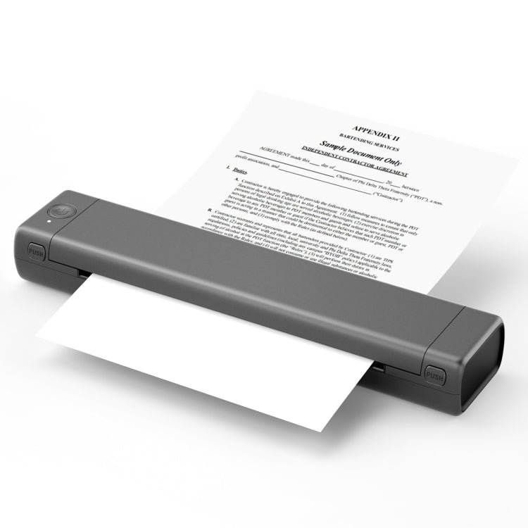 M08F Bluetooth Wireless Handheld Portable Thermal Printer, Black Green A4 Version, Black A4 Version, White A4 Version, White Orange A4 Version, Green A4 Version, Pink A4 Version, Gray A4 Version, Silver A4 Version, Black Green Letter Version...