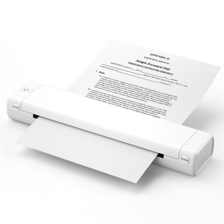 M08F Bluetooth Wireless Handheld Portable Thermal Printer, Black Green A4 Version, Black A4 Version, White A4 Version, White Orange A4 Version, Green A4 Version, Pink A4 Version, Gray A4 Version, Silver A4 Version, Black Green Letter Version...