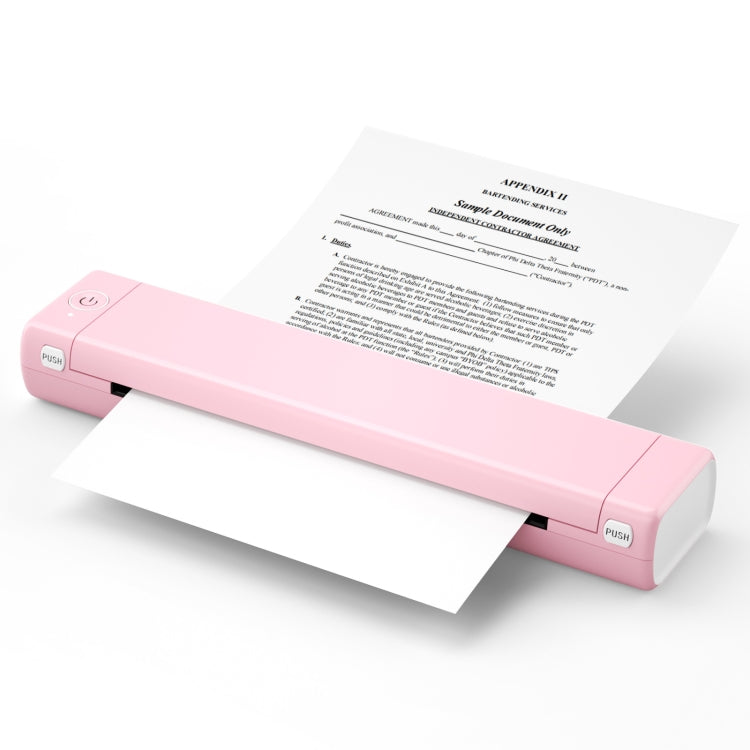 M08F Bluetooth Wireless Handheld Portable Thermal Printer, Black Green A4 Version, Black A4 Version, White A4 Version, White Orange A4 Version, Green A4 Version, Pink A4 Version, Gray A4 Version, Silver A4 Version, Black Green Letter Version...