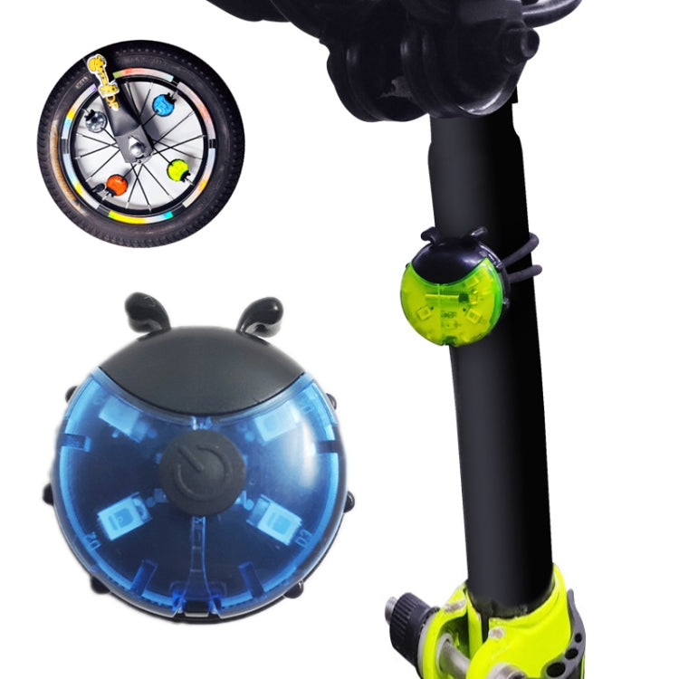 Ladybug Wheel Light Children Balance Bike Bicycle Hub Light, Manual Red