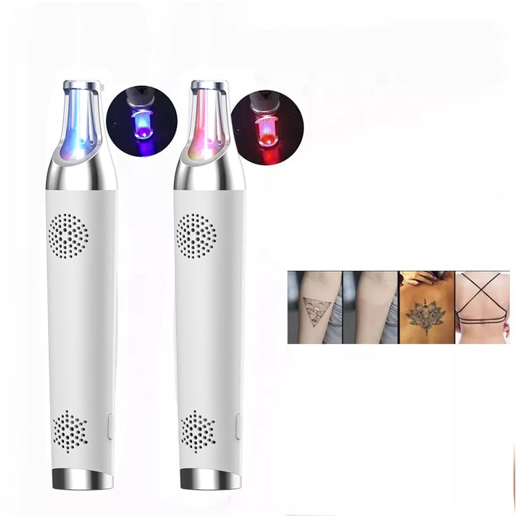 AA-A401 Small Freckle and Mole Removal Pen Tattoo and Eyebrow Removal Beauty Instrument, Red Light Plug-in, Blu-ray Plug-in, Red Light Battery, Blu-ray Battery