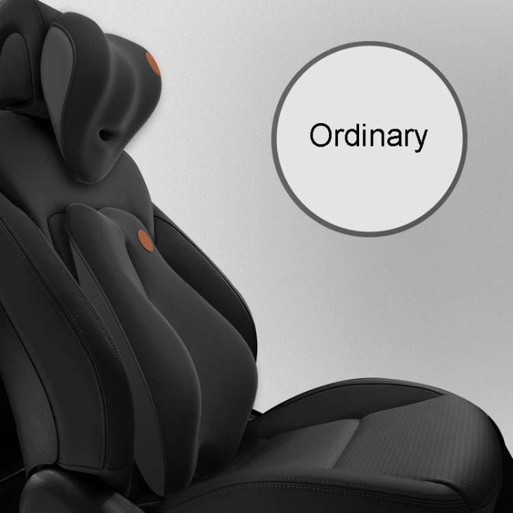 SR-21 Car Lumbar Cushion Headrest Seat Memory Foam Accessories, Style:, Ordinary Headrest (Black), Ordinary Headrest (Gray), Ordinary Headrest (Brown), Massage Headrest (Black), Massage Headrest (Gray), Massage Headrest (Brown)...