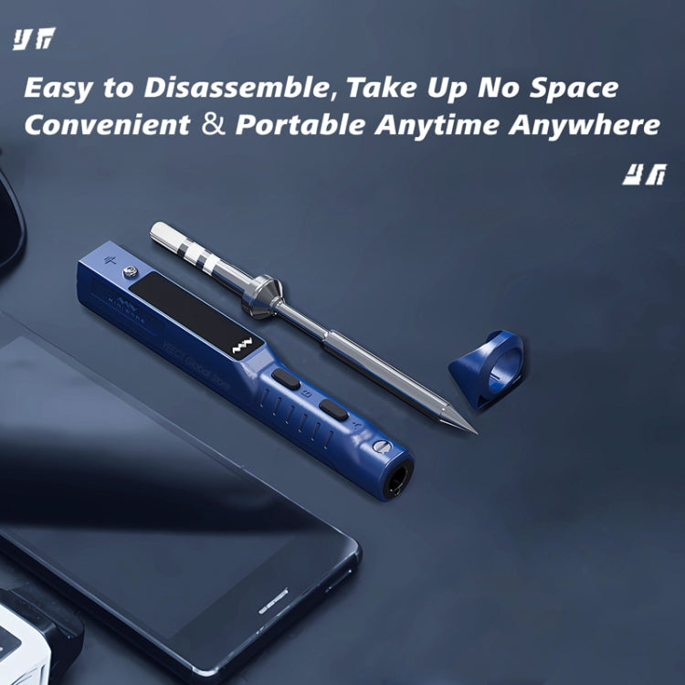 MINIWARE TS101 PD DC Soldering Iron 90W Portable Soldering Pen, With BC2 Soldering Iron Head, With B2 Soldering Iron Head, With I Soldering Iron Head, With KU Soldering Iron Head, With K Soldering Iron Head, With D24 Soldering Iron Head...