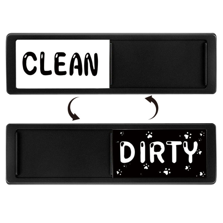 Dishwasher Magnet Clean Dirty Sign Double-Sided Refrigerator Magnet, Silver-Blue Gray, Black-Blue Gray, Silver-Black and White, Black-Black and White, Silver- Cat Claw), Turkish, Black Cat Claw, Black Love, Silver Love, Silver Gray White, Black Gray...