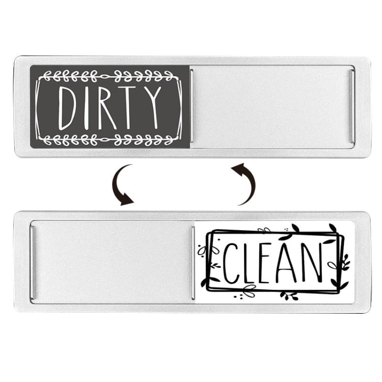 Dishwasher Magnet Clean Dirty Sign Double-Sided Refrigerator Magnet, Silver-Blue Gray, Black-Blue Gray, Silver-Black and White, Black-Black and White, Silver- Cat Claw), Turkish, Black Cat Claw, Black Love, Silver Love, Silver Gray White, Black Gray...