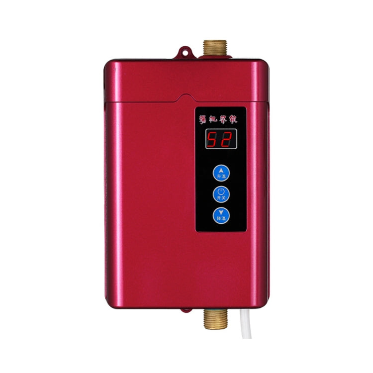 Electric Water Heater With Remote Control Adjustable Temperate, US Plug 3000W, UK Plug 3000W, EU Plug 4000W, AU Plug 4000W